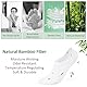 OFFCUP Sneaker Socken Herren Damen, 6 Paar Kurze Halbsocken, Unsichtbare Socken Damen Herren Füßlinge Bambus Socken Kurze Sportsocken Knöchelsocken mit Rutschfest Silikonpad 34-39 39-44