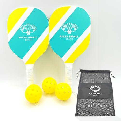 Kit Pickleball Pro jeu de plage et plein air pour adulte avec sac