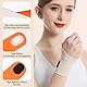 Biluer Handgelenk Bandagen, 2 PCS Handgelenkstütze Bandage Handgelenk Handbandage Handgelenk Handgelenk Bandagen Gym Geeignet Für Sport Und Fitness,Hausarbeit (Beige orange)