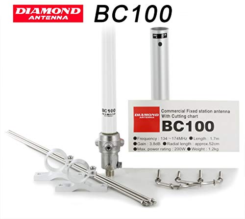 Diamond BC-100-Antena vertical VHF 136/174 MHz