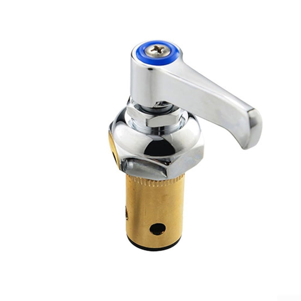 Ricambio maniglia laterale calda fredda montaggio stelo progettato per T & S ottone per rubinetti facile manutenzione e installazione