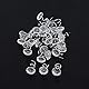 Twist Pins, Clear Heads Polster Twist Pins Bett Rock Schrauben Halter für Couch Chair Autosofa Dachhimmel Reparatur[30 Stück]Bettvolantbefestigung