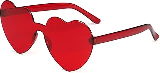 Amazon red heart sunglasses Clearance