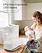 Baby Bottle Sterilizer | Esterilizador de Biberones, 6-in-1 HAUTURE Bottle Sterilizer and Dryer, Electric Steam Bottle Sanitizer for Baby Stuffs, Baby Bottles & Breast Pump Accessories
