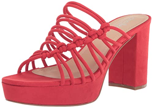 CHARLES BY CHARLES DAVID Sandália feminina Meadow, Vermelho quent...