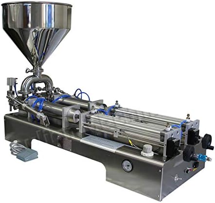 YOULIAN Semi Auto Piston Filling Machine side view