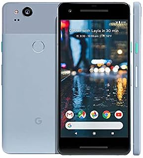 Google Pixel 2 GSM/CDMA Unlocked (Kinda Blue, 64GB) (Renewed)