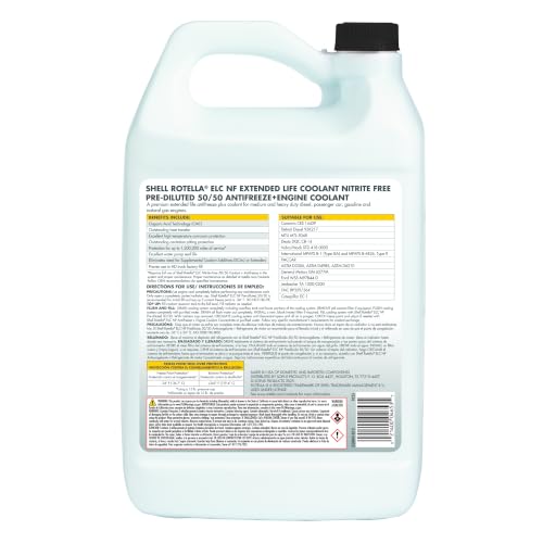 Shell Rotella 50/50 Pre-Diluted Coolant
