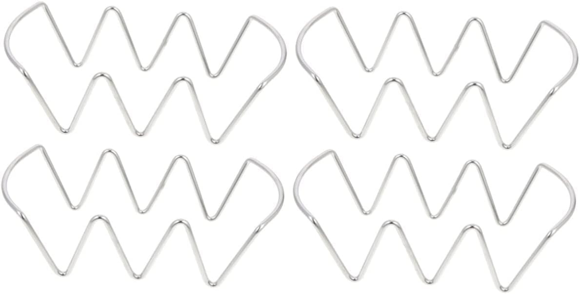 Taco Holder, Wavy Stands,Toast Shelf,tortilla 2pcs Simple Tortilla for Each Steel Home Rack Drain Large Racks Fried Hard Tacos Shelf Shape Stainless Organizers Pancake Holder Party Sized Dining Mexico