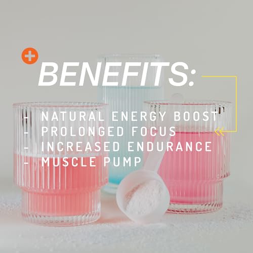 Image of Pre-Workout Powder, All Natural Pre Workout for Energy, Pump, Endurance & Strength, with Caffeine (Peach Gummi)