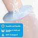 VALLEYWIND Foot Cast Shower Cover Waterproof Foot Cover for Shower after Surgery Reusable Watertight Cast Protector for Ankle to Keep Wounds & Bandages Dry