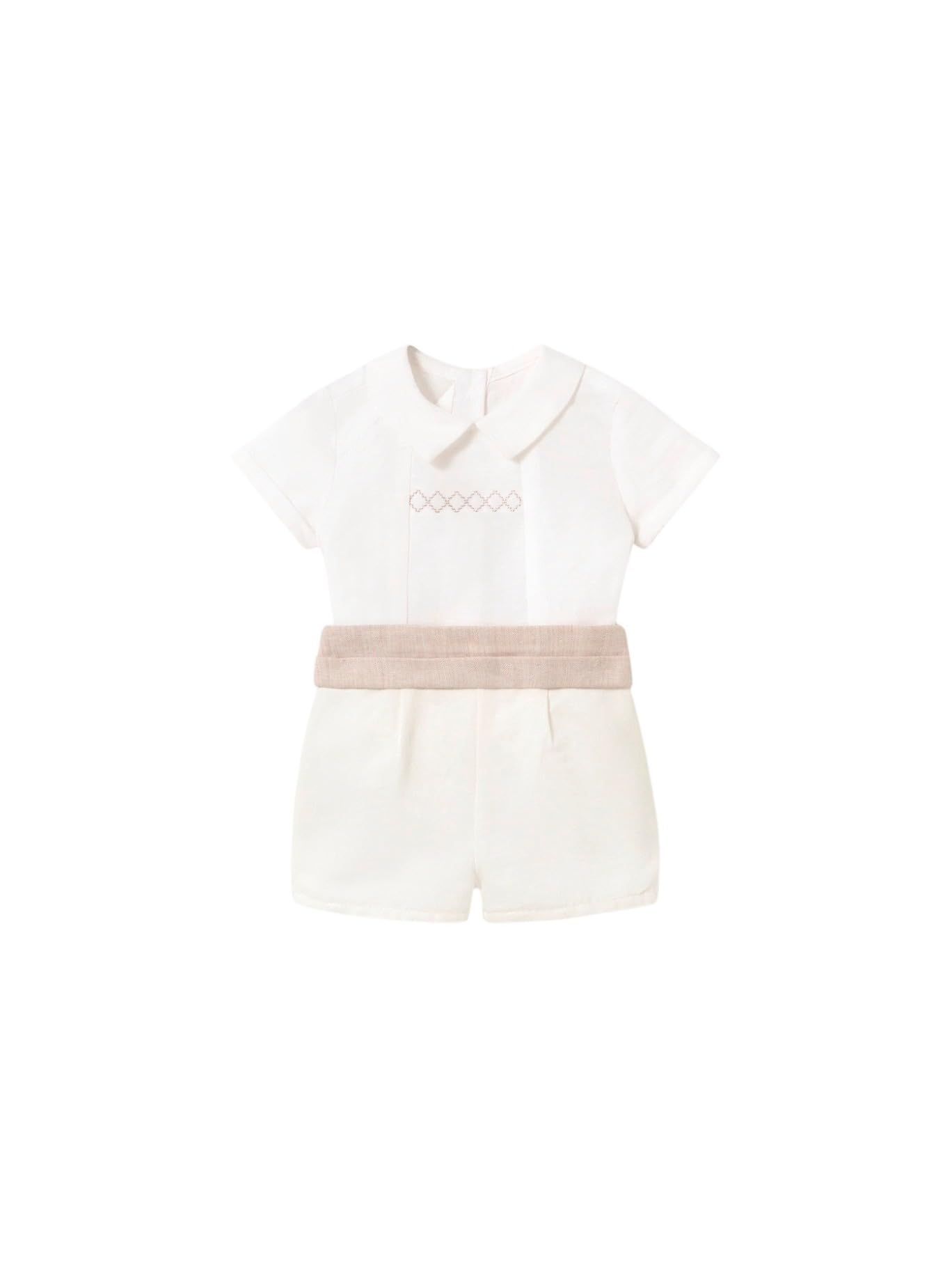 Mayoral Set Kurze Hose Schärpe für Baby - Jungen Roh