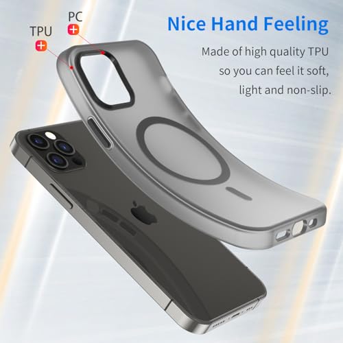 Coque iPhone 12 Pro compatible Magsafe protection antichoc mat - 7