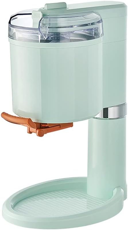 Ice Cream Maker, Fully Automatic Mini Fruit Soft Serve Ice Cream Machine, Healthy, Dairy Free, Simple One Push Operation, for Home DIY Kitchen