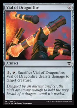 Magic: The Gathering - Vial of Dragonfire - Fiala