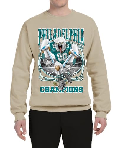 Wild Bobby Phil Fan | PHI Fantasy Football Sports Unisex Crewneck Sweatshirt3