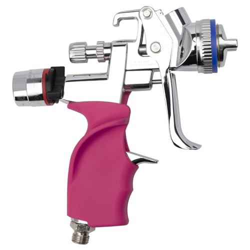Image of GripFx Ergonomic Paint Spray Gun Grip for SATA SATAjet 4000 5000 5500 (Left Handed, Pink)