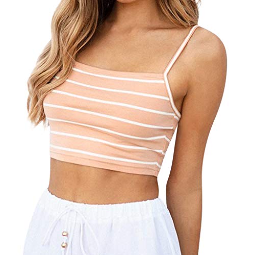 orange spaghetti strap top