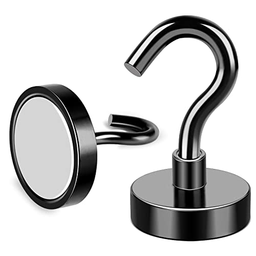 Mikede Black Magnetic Hooks Heavy Duty thumb #5