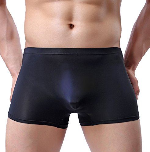WINDAY Men Briefs Breathable Ice Silk Boxer Bikinis and Briefs N052