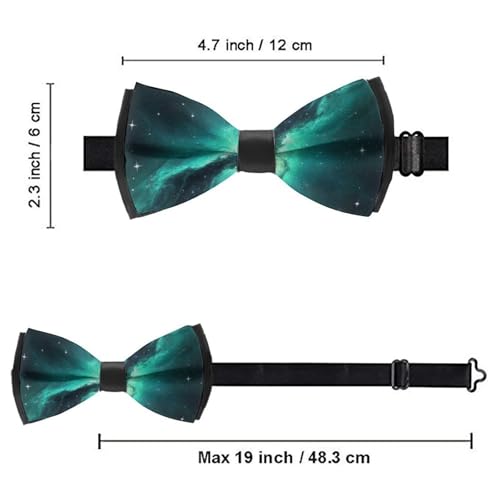 Classic Men’s Bow Tie, Adjustable Pre-tied Soft for Wedding Banquet and Graduation4