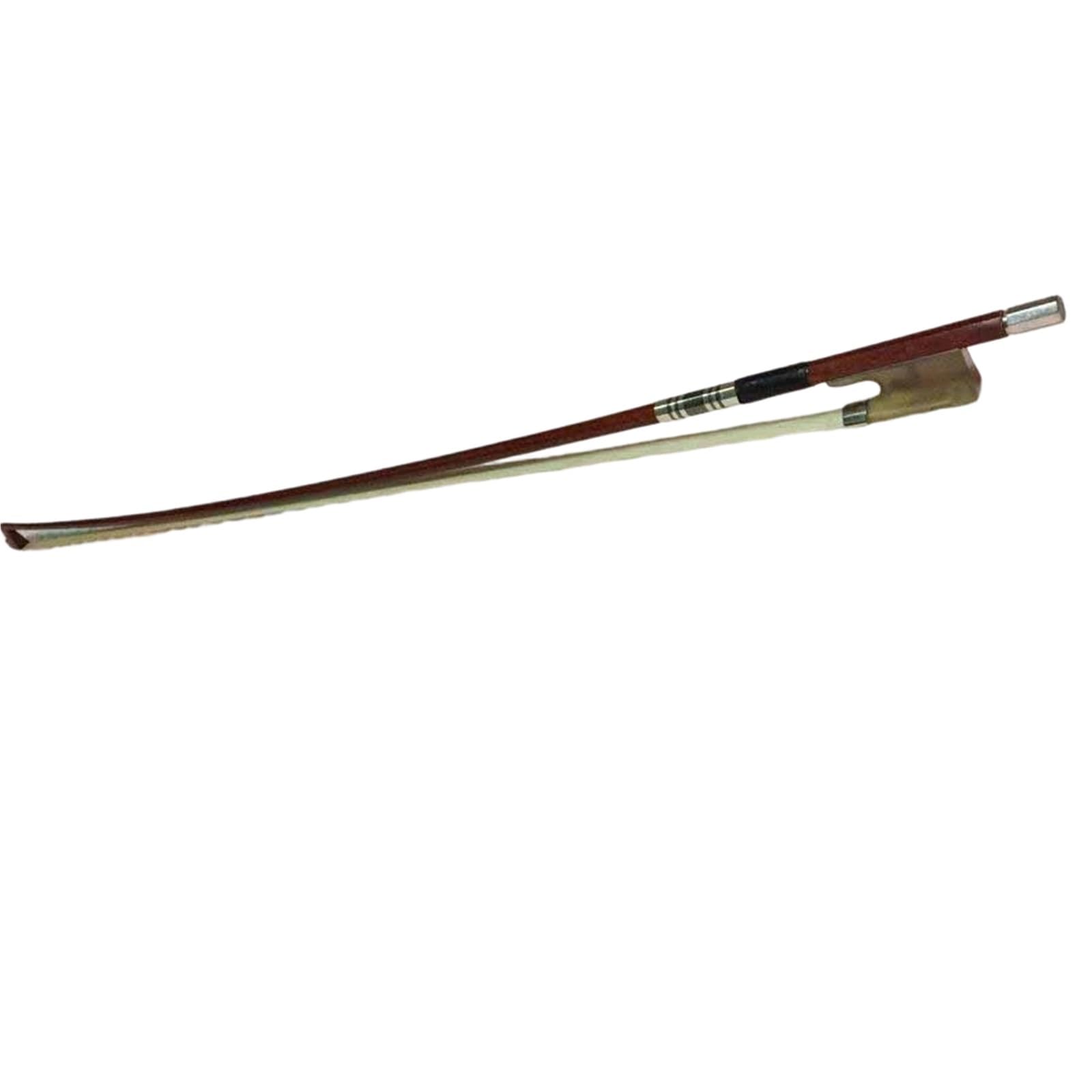 Arcos De Violín Para Principiantes Arco De Violín Híbrido Fibra Carbono Accesorios Cuerno Buey Blanco Piel Madera Ligero Respuesta Rápida