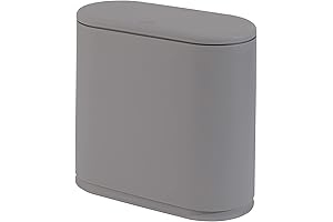 10 Liter Rectangle Plastic Kitchen Trash Can