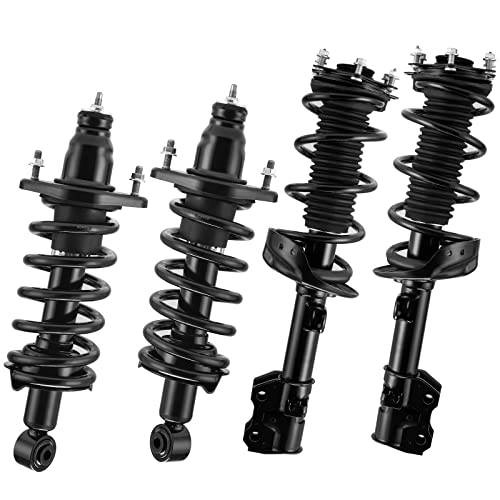 YITAMOTOR Front and Rear Complete Struts Suspension shocks Compatible with 2007-2011 CR-V 07-11 CRV front&rear