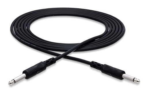 Cable de audio Hosa 1/4" TS macho - 1 pie miniatura 1