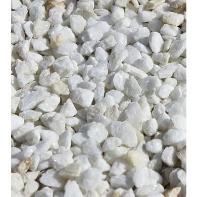 OOGarden - Gravier Blanc marbre concassé 6/13 mm en sac de 25kg