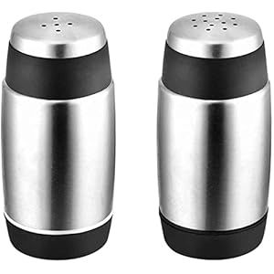 2 stuks roestvrij staal peper shaker zout shaker duurzaam kruid shaker voor barbecue home restaurant keuken Kruiden…