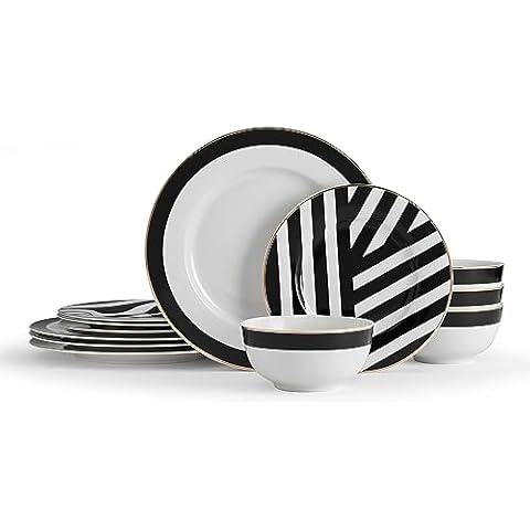 Service de table Mikasa Luxe Deco 12 pièces Cover