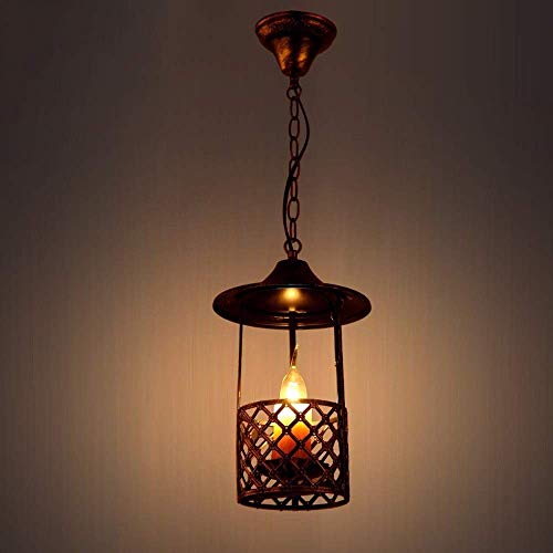 Plafonnier suspendu luminaire suspendu vintage pour escalier