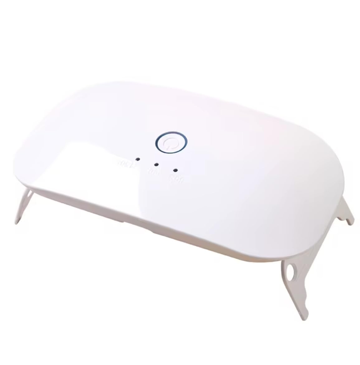 Professional LED Nail Lamp, UV Nail Dryer Machine, Compact Curing Light, White (White)