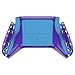 eXtremeRate Case für Xbox Series X&S,Case Rückschale Hülle Untere Schale Skin Zubehör mit Batterieabdeckung für Xbox Series X & S Controller(Lila Blau)-Controller Nicht im Lieferumfang enthalten