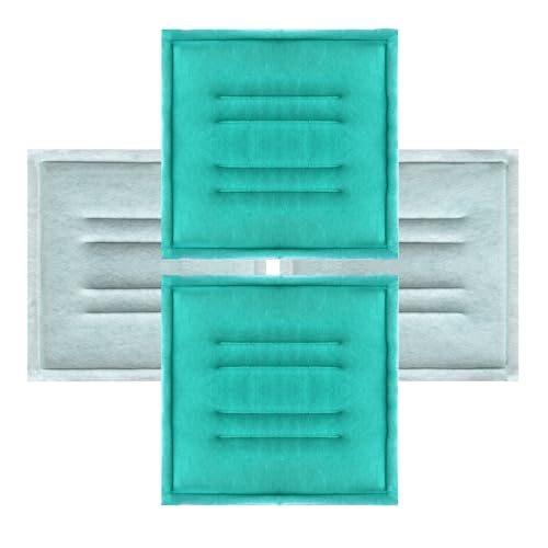 PRISTAIR Paint Spray Booth Tacky Intake Filter Pad 20 x 20(20/case) in Spray Booth Filter with Wire Support Internal Frame