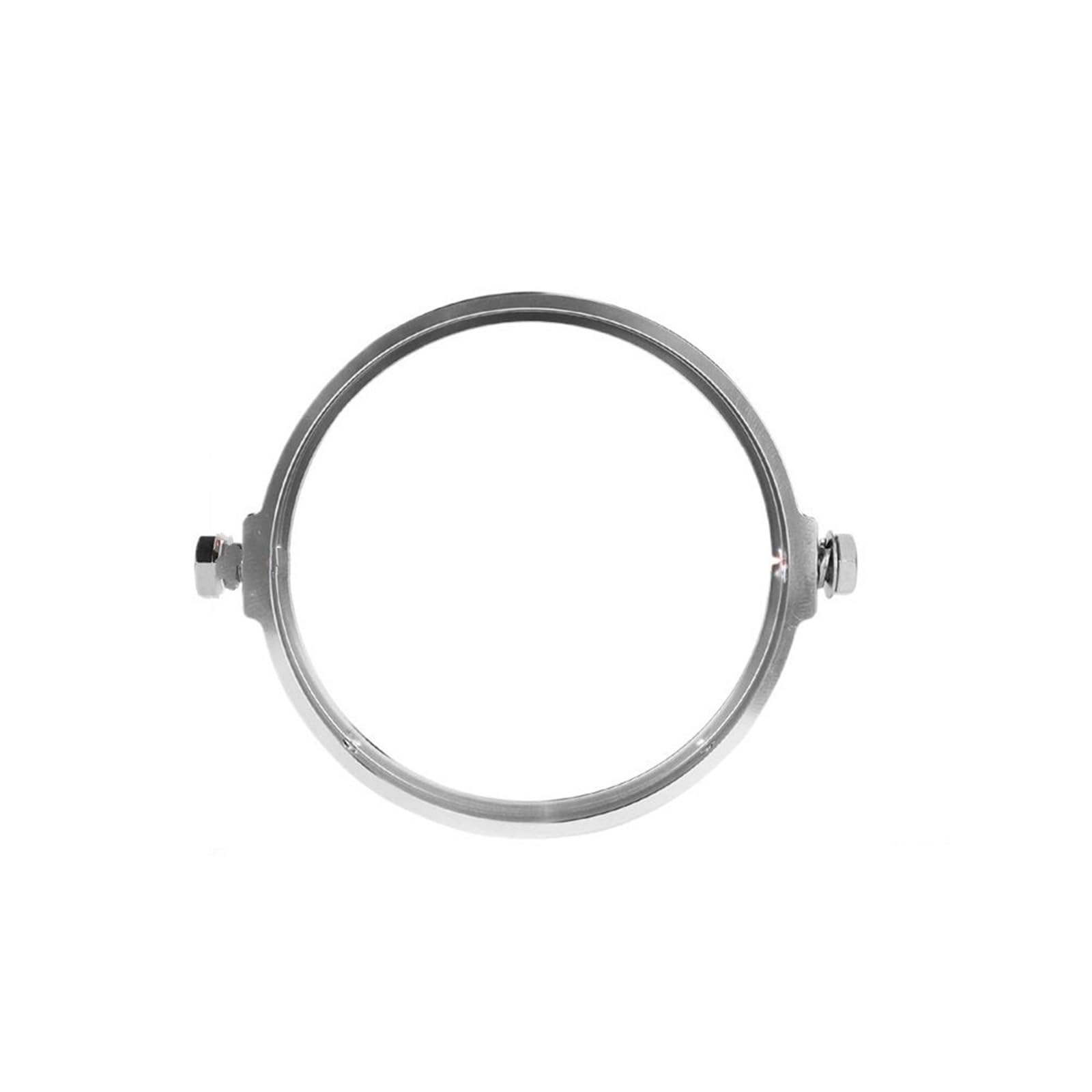 Universal 5.75 Inch Aluminum Round Headlight Housing Headlamp Trim Ring Mount Bracket Motorcycles headlamp Bracket(B)