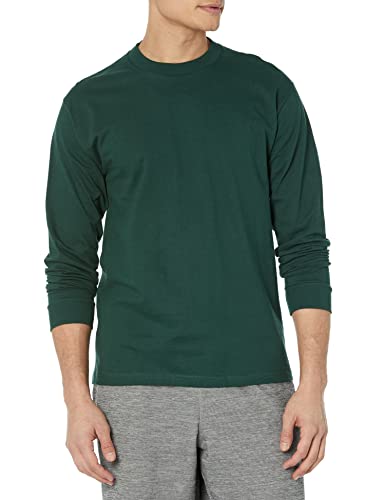 Image of Hanes Men's Beefy Long Sleeve Shirt, 1 or 2 Pack