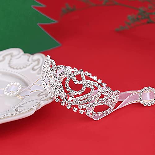 Lovelyshop Pet Series Classic Petal Strass Hund Katze Tiara Krone für Kostüm Mini Hund Haar Zubehör, S