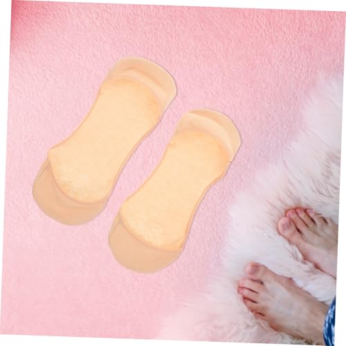 KESYOO 1 Pair No Show Socks Low Cut Non Slip Cotton Socks for Loafers and Flats Breathable for High Heels Comfortable Everyday Wear Summer Essential4