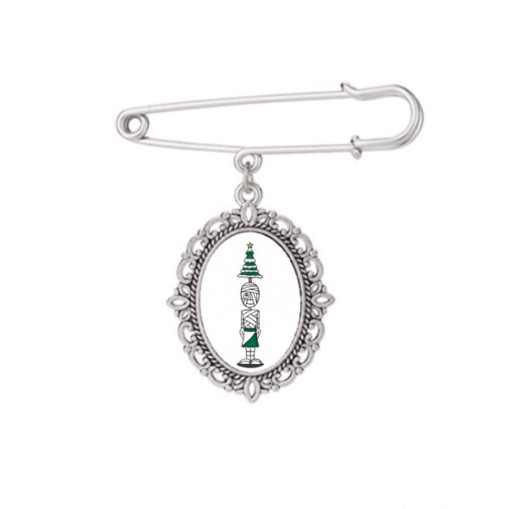 Broche egypte Horus en taille M finition haut de gamme - 5