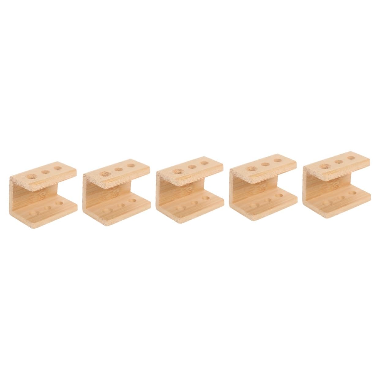 Cabilock 5piezas Soporte De Cepillos De Dientes De Organizador De Huecos para Baño Soporte Multifuncional para Cepillos De Maquillaje y Otros Accesorios