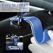LivTee Car Seat Headrest Hook, Car Headrest Hidden Hook, 4 Pack Universal Auto Car Back Seat Hook Organizer for Purse Coat, Car Interior Accessories (Blue)