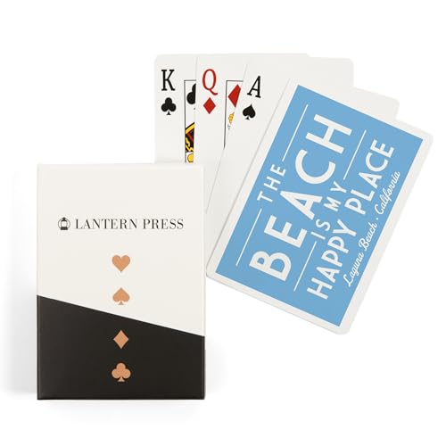 Laguna Beach, California, Baraja de 52 cartas tamaño póker