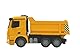 JAMARA 405108 - Muldenkipper Mercedes Arocs 1:26 2,4G - Kippmulde hoch/runter, Licht vorne, profilierte Gummireifen