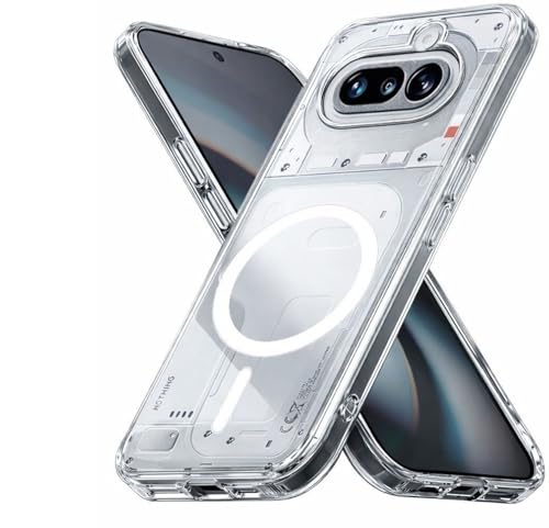 Image of SPAZY CASE Nothing Phone 4a Back Cover | Crystal Clear Anti-Yellow Case | Premium Abstract Design | Shockproof Slim Fit | Scratch Resistant Transparent Cover for Nothing Phone 4a