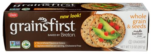 Generic Dar.e Cracker Breton Grainfirst 7.3 oz (Pack Of 12)