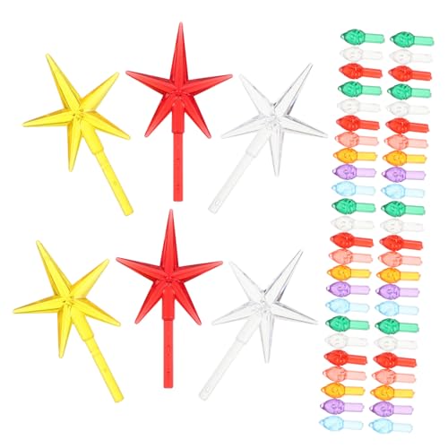 Bombillas para árbol de Navidad de cerámica UTHCLO con estrellas kit
