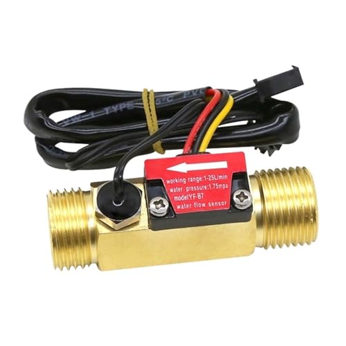 Flow Sensor Meter Digital Pipeline Water Flow G1/2