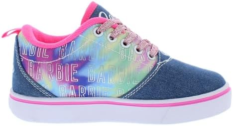 Heelys Girl's Pro 20 Barbie (Little Kid/Big Kid/Adult) Denim/Pink 6 Big Kid (Women's 7) M | Image 1